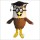 Five Star Owl Mascot Costume