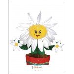 Lovely Flower Mascot Costume