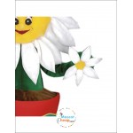 Lovely Flower Mascot Costume