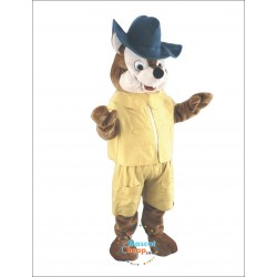 Happy Fox Mascot Costume