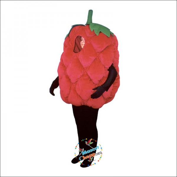 Fresh Raspberry (Bodysuit not included) Mascot Costume