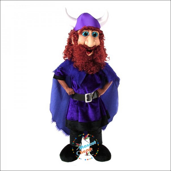 Friendly Viking Mascot Costume