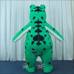 Frog Inflatable Mascot Costume