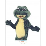 Green Frog Mascot Costume