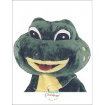 Green Frog Mascot Costume