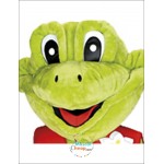 Frog Mascot Costume Happy