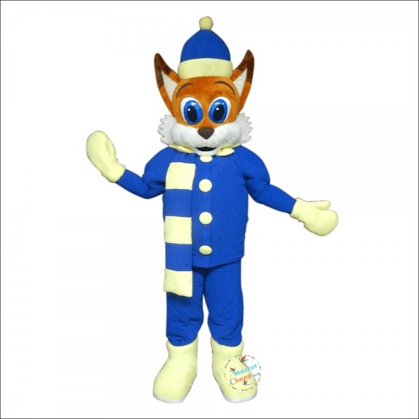 Frosty Fox Mascot Costume