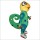 Gecko Mascot Costume