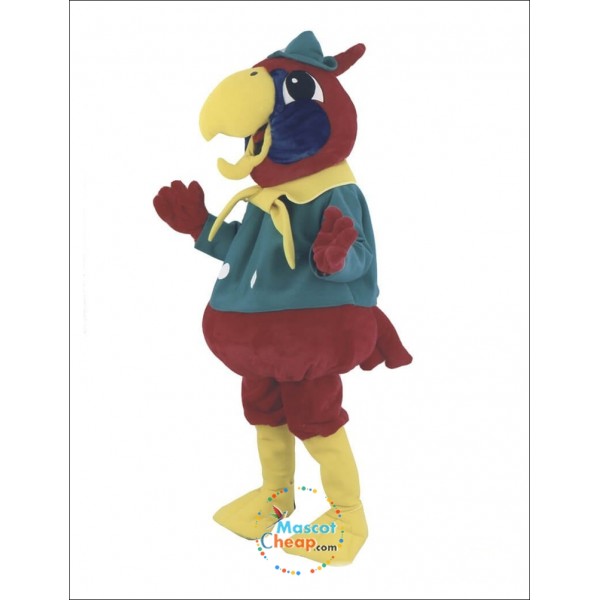 Giant stuffed parrot  mascot costume