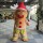 Gingerbread Man Inflatable Mascot Costume