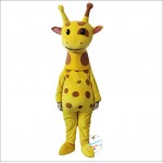 Giraffe Cartoon Mascot Costume