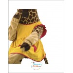 Cute Happy Giraffe Mascot Costume