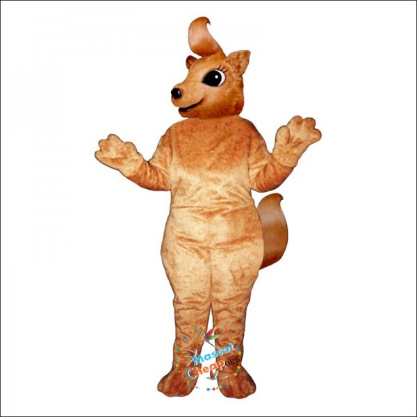 Girly Squirrel Mascot Costume
