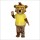 Glasses Child Bear Mascot Costume