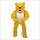Golden Ferocious Power Bear Mascot Costume