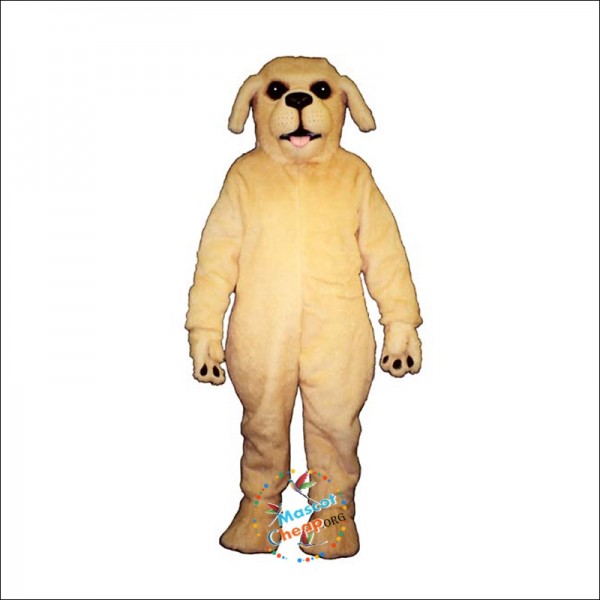 Golden Lab Mascot Costume
