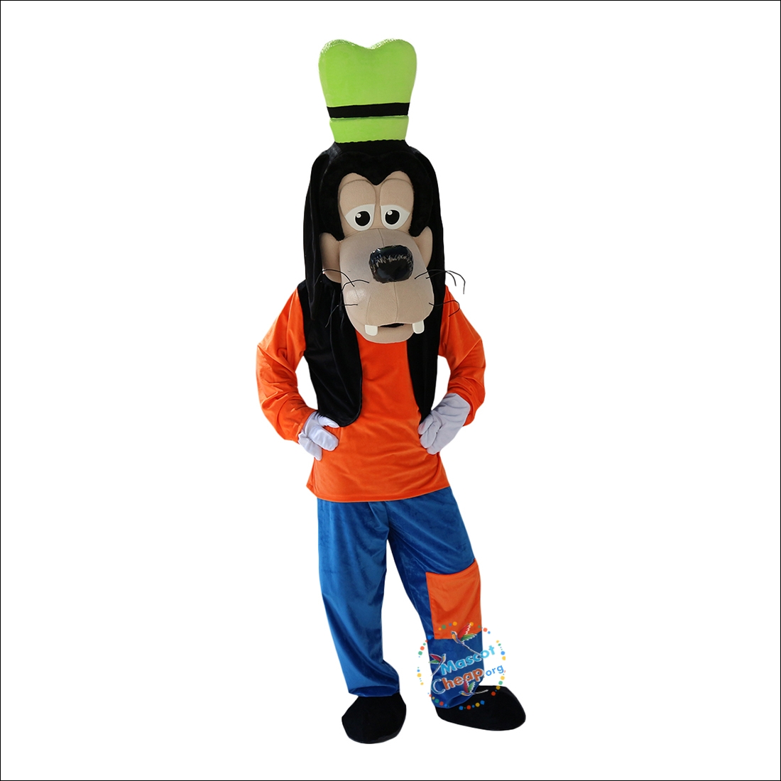Goofy Dog Mascot Costume Goofy Dog Mascot Costume