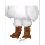 White Goose Mascot Costume