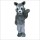 Gray Squirrel Cartoon Mascot Costume