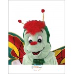 Green Butterfly Mascot Costume