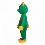 Green Cat Mascot Costume