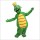 Green Land Dragon Mascot Costume