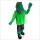 Green Muscle Croco Mascot Costume