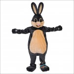 Grey Bunny Rabbit Mascot Costume