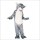 Grey Leopard Panther Cat Lynx Cartoon Mascot Costume