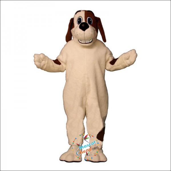 Grinning Hound Mascot Costume