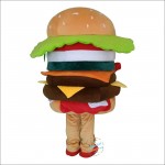 HamburgerCartoon Mascot Costume