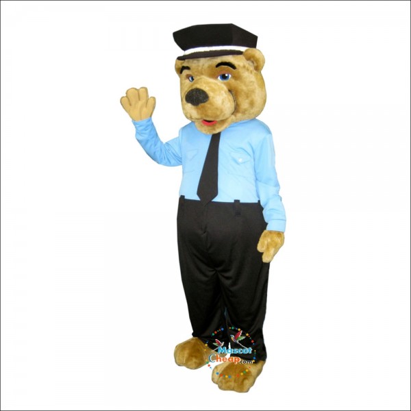 Handsome Bear Mascot Costume