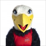 Handsome Charm Eagle Mascot Costume