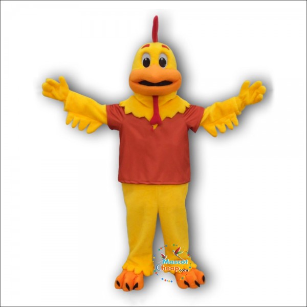 Handsome Chicken Mascot Costume