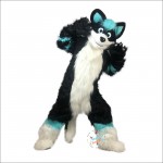 Handsome Fox Dog Mascot Costume