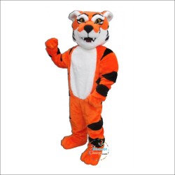 Handsome Tiger Mascot Costume