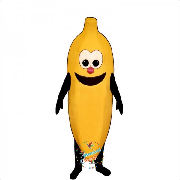 Happy Banana (Bodysuit not included) Mascot Costume