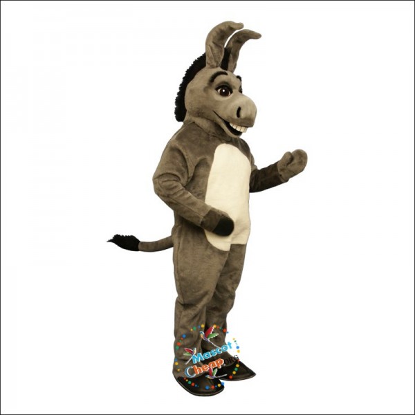 Happy Donkey Mascot Costume