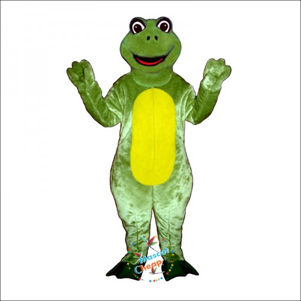 Happy Frog Mascot Costume