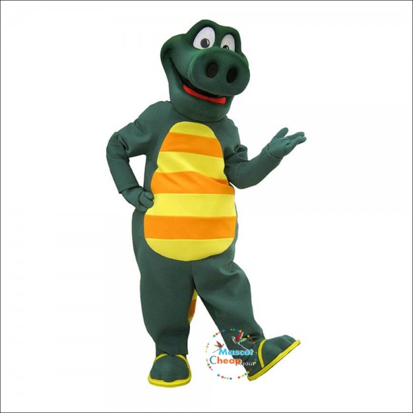 Happy Gator Mascot Costume