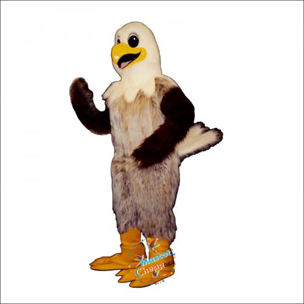 Happy Hawk Mascot Costume