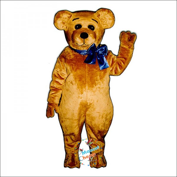 Happy Teddy Bow Mascot Costume