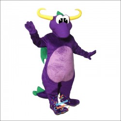 Horned Dragon Mascot Costume