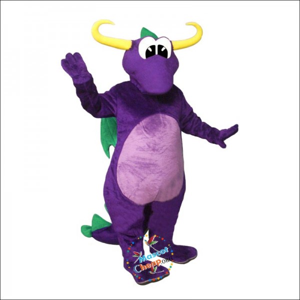 Horned Dragon Mascot Costume