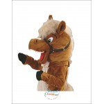 Brown Horse Mascot Costume