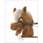 Brown Horseback Mascot Costume