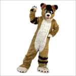 Husky Dog Fox Cartoon Mascot Costume