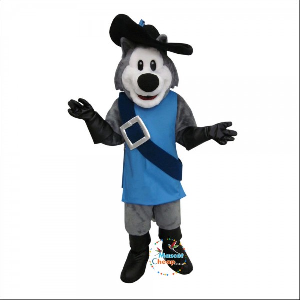 Husky Dog Mascot Costume