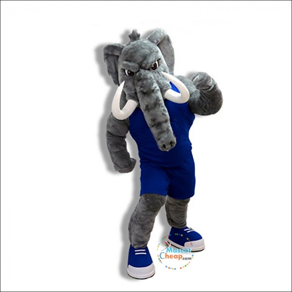 Power Elephant Mascot Costume