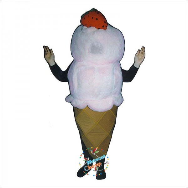 Ice Cream Cone (Bodysuit not included) Mascot Costume